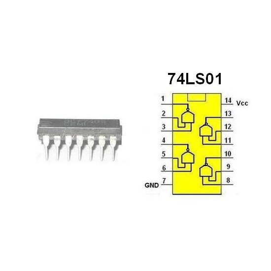 74LS01